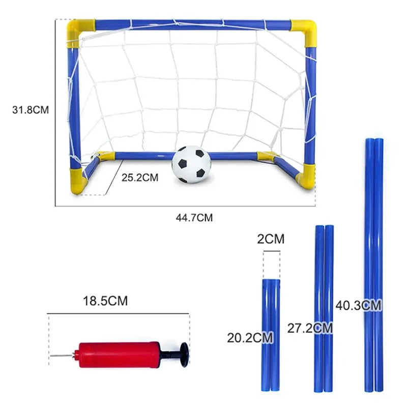 Mini Rede de Gol de Futebol Dobrável