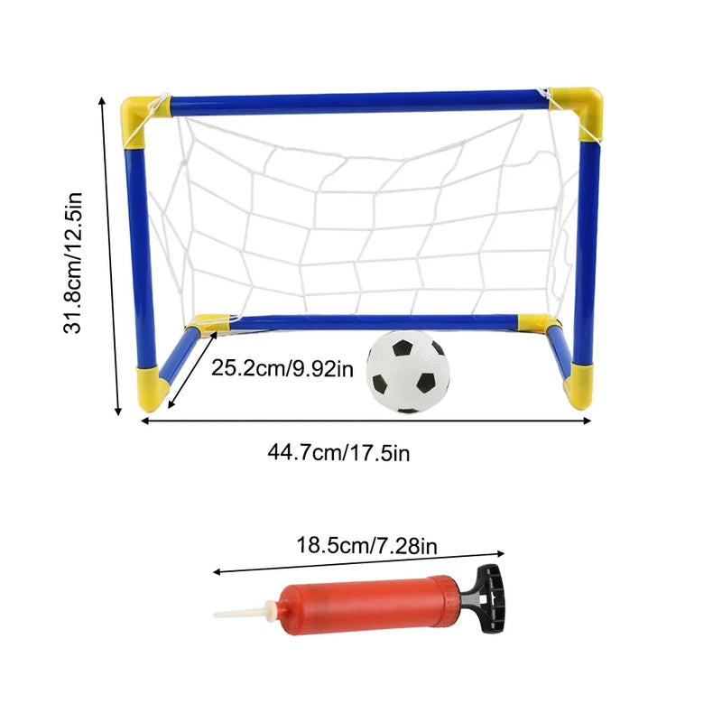 Mini Rede de Gol de Futebol Dobrável